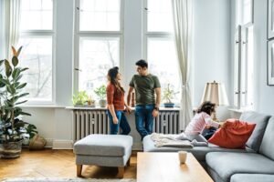 Couple Enjoying Healthy Indoor Air Quality